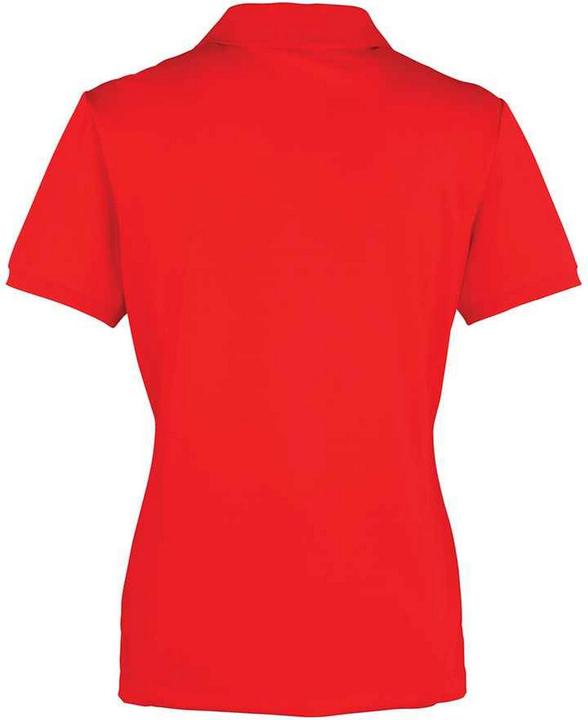 Actual product image Premier Womens/Ladies Coolchecker Pique Polo Shirt (40 D)