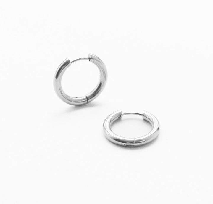 Tara Style Ava Bold Infinity Hoop - Creolen (waterproof) (925 recyceltes Sterling Silber)