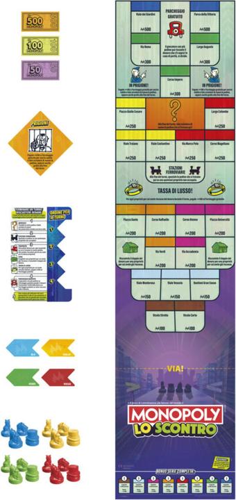 Immagine prodotto Hasbro Gaming Monopolio (Italiano)