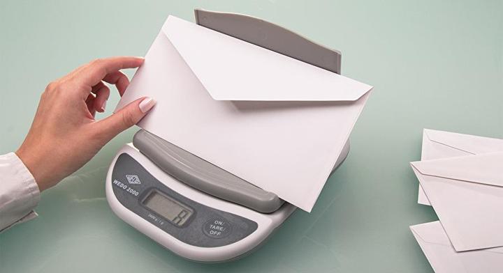 Actual product image Wedo Letter and parcel scale 2000
