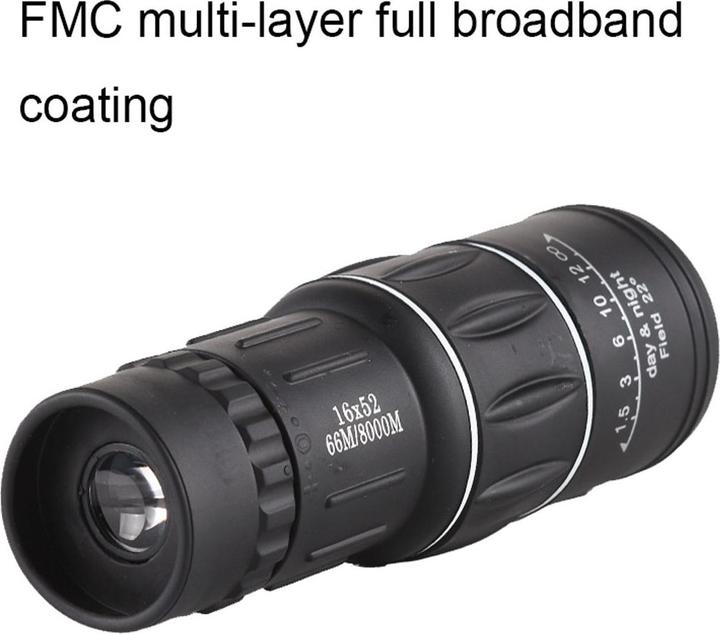 Actual product image König Design Monocular Starscope Telescope 16 X 52 HD Monocular Night Vision With Mobile Tripod