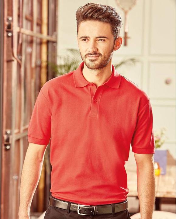 Produktbild Jerzees Russel Klassik Kurzarm Polycotton Polo Shirt (XS)