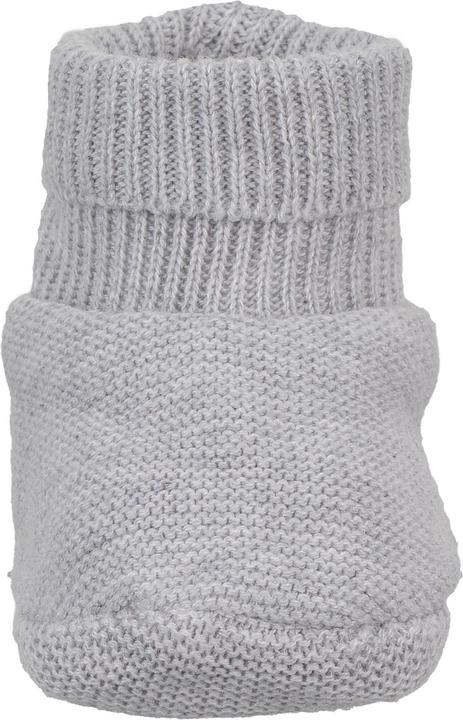 Produktbild Sterntaler Baby-Socken Strick-Schuh Hellgrau Melange Gr. 18 (18)