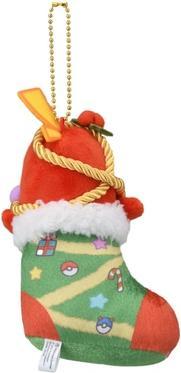 Actual product image Pokémon Paldeas Fuecoco Christmas Market Plush - 17 cm (8 cm)