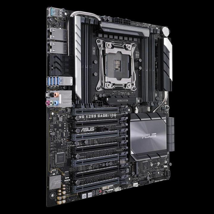 Produktbild ASUS Ws X299 Sage/10g (LGA 2066, Intel X299, SSI CEB)