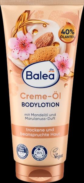 Produktbild dm Balea Creme-Öl Bodylotion Mandelöl (Körpercreme, Körperöl, 200 ml)