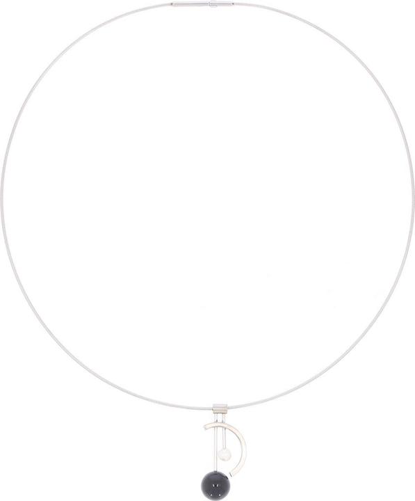 Immagine prodotto Xen Collana Atelier con onice e perla d'acqua dolce 42 cm (Acciaio inossidabile, 42 cm)