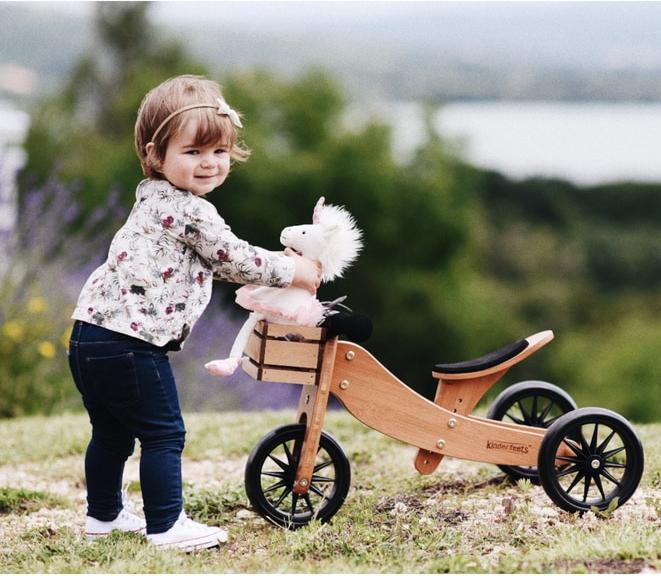 Actual product image Kinderfeets Tiny Tot Bamboo (9.84")