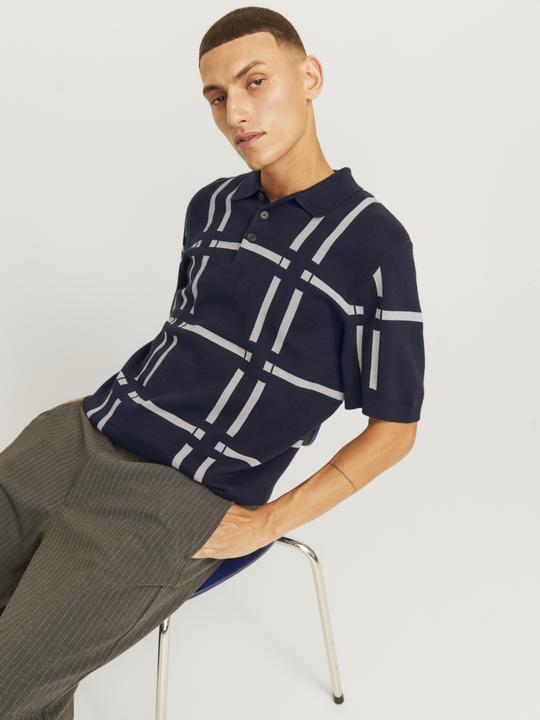 Actual product image Jack & Jones Jprcccarl Polo Ss Knit Styd (S)