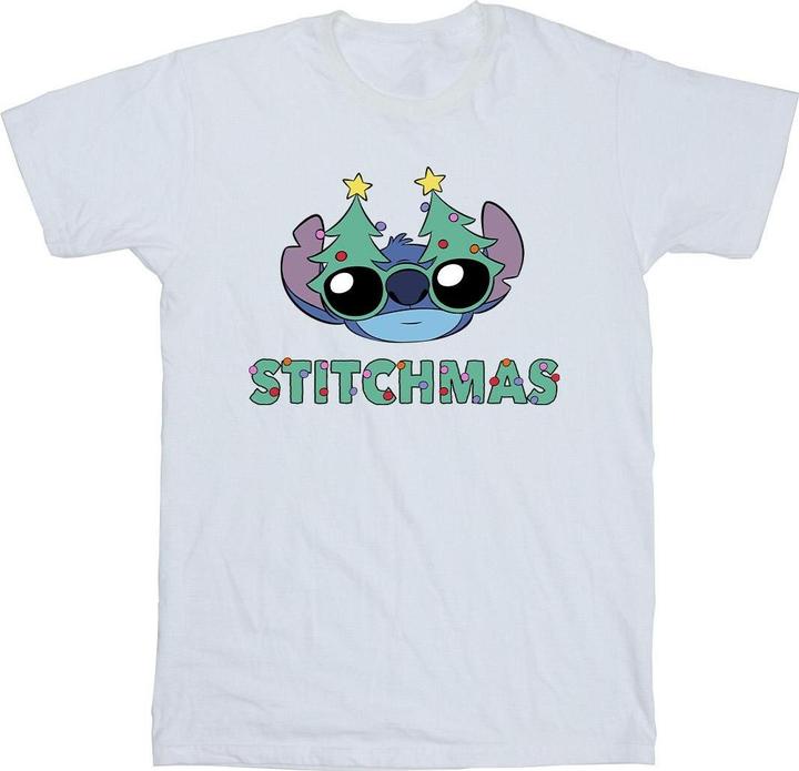 Produktbild Disney Lilo & Stitch Stitchmas Glasses TShirt (4XL)