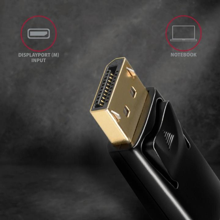 Produktbild Axagon RVD-HI14N DisplayPort > HDMI 1.4 adapter 4K/30Hz (HDMI, 15 cm)