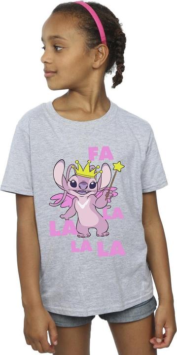 Immagine prodotto Disney Lilo & Stitch Angel Fa La La Maglietta Ragazze (140, 146)