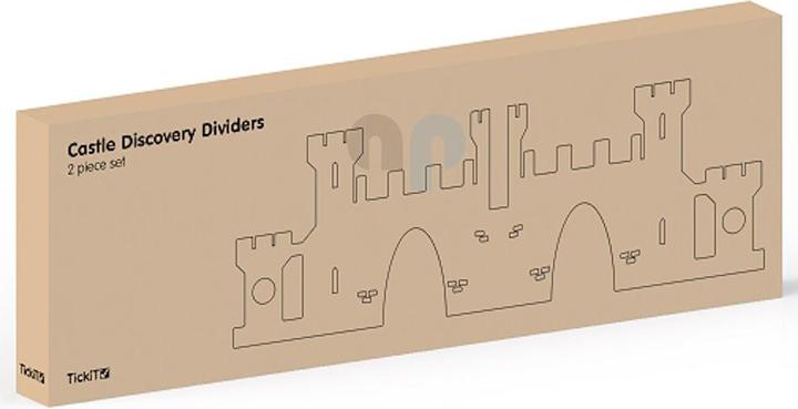 Actual product image TickiT Slot-together wooden castle scene