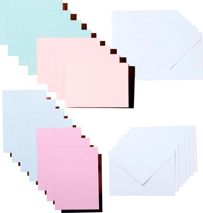 Image du produit Cricut Carte vierge Joy marron/rose/gris clair, 15 pièces (15 pcs)