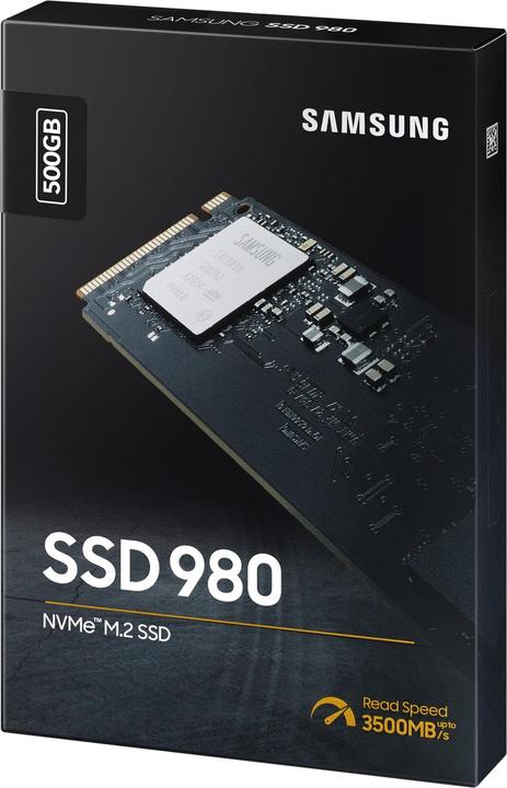 Produktbild Samsung 980 (500 GB, M.2 2280)