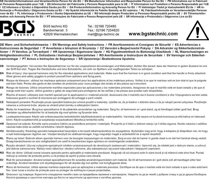 Produktbild BGS Schonhammer (300 g)