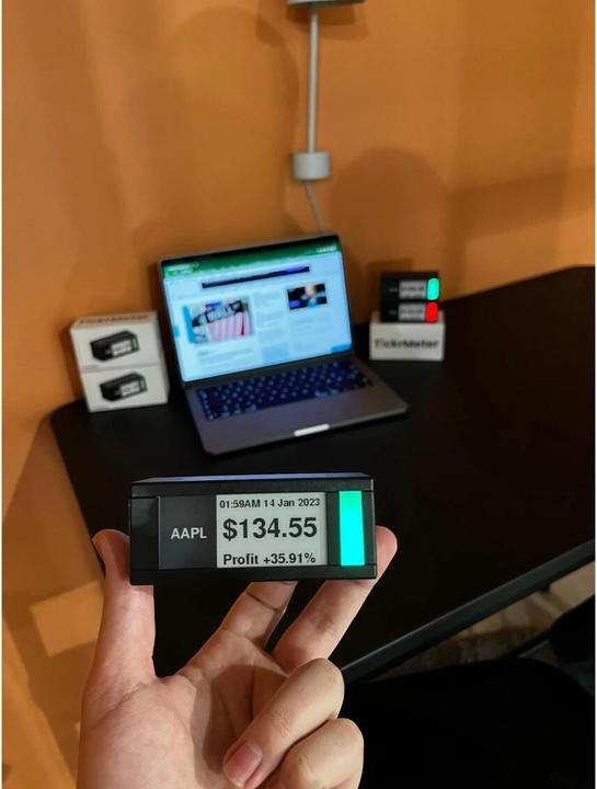 Produktbild TickrMeter Smart-Display Börsenticker