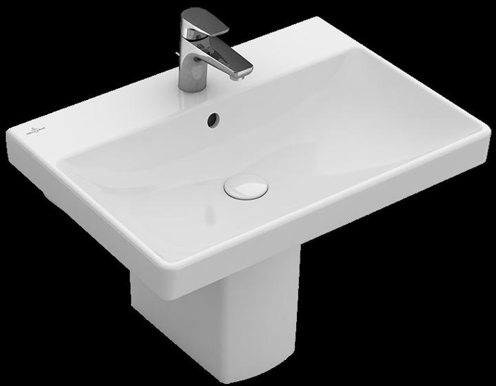 Produktbild Villeroy & Boch Waschtisch Avento 65 x 47 cm wei 41586501 (470 mm, 650 mm)