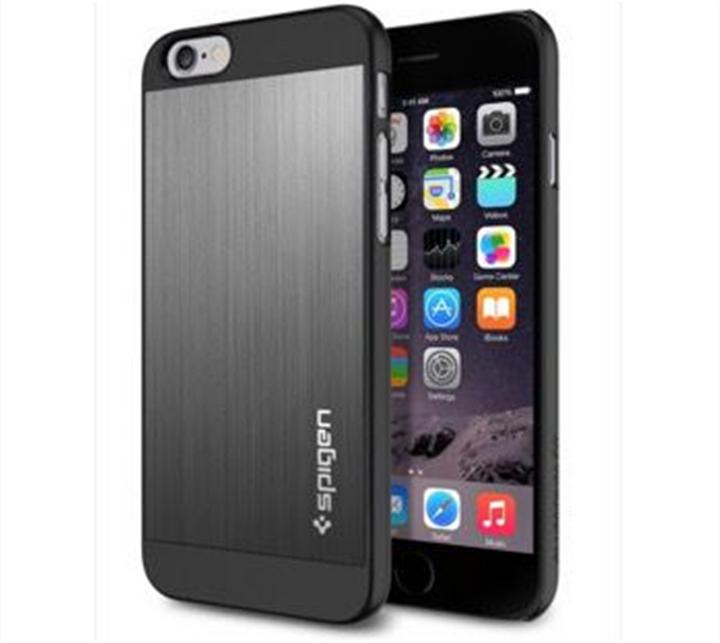 Produktbild Spigen Aluminum Case für iPhone 6/6S (4.7") Space Gray (Apple iPhone 6)