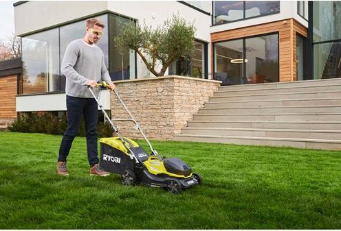 Actual product image Ryobi RY18LMX37A-0 (Rechargeable battery operated)
