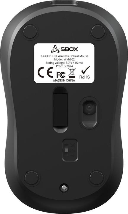 Immagine prodotto Sbox WM-602 nero senza fili (Senza fili)