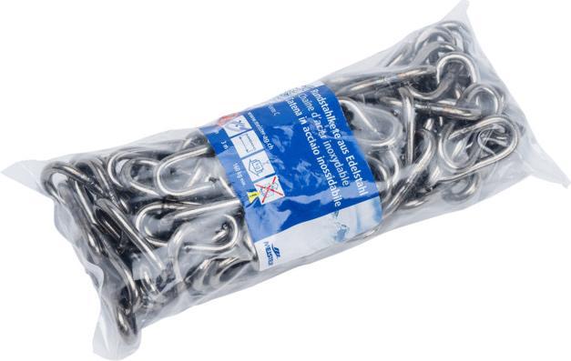 Produktbild Meister Rundstahlkette Form C rostfrei (0.04 m)