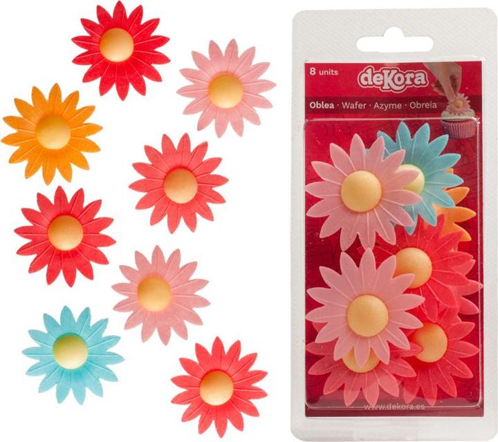 Image du produit Dekora Décoration comestible - Marguerite (8p.) (9 x)