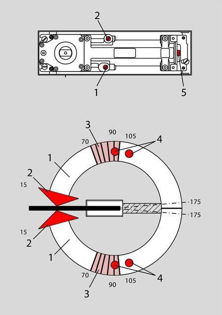 Immagine prodotto Dormakaba Chiudeporta da pavimento DORMA BTS 75 V (Interno)