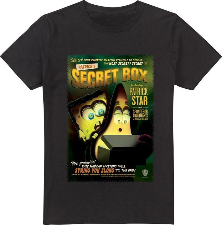 Image du produit Spongebob Squarepants - T-shirt PATRICK'S SECRET BOX - Homme (4XL)