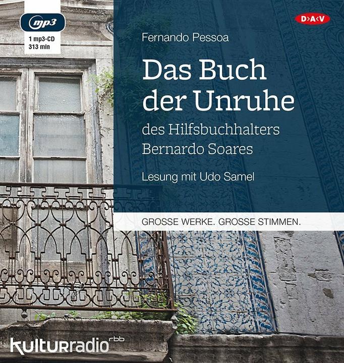 Immagine prodotto Il libro dell'inquietudine dell'assistente contabile Bernardo Soares (Fernando Pessoa, Inés Koebel, Udo Samel, Tedesco)
