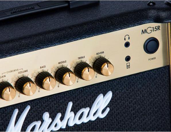Produktbild Marshall MG15GR Gitarren-Verstärker mit Kabel (Gitarre, 15 W)