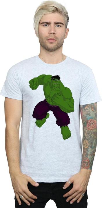 Image du produit - T-shirt HULK POSE - Homme (M)