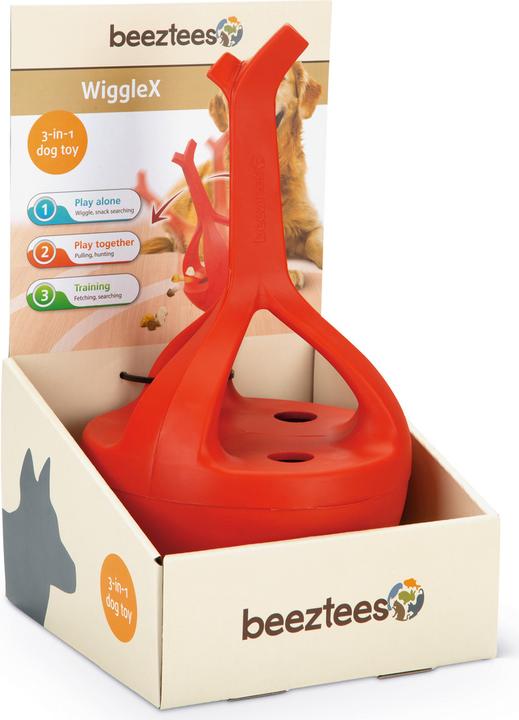 Productafbeelding Beeztees Rubber hondenspeelgoed Wiggle-X