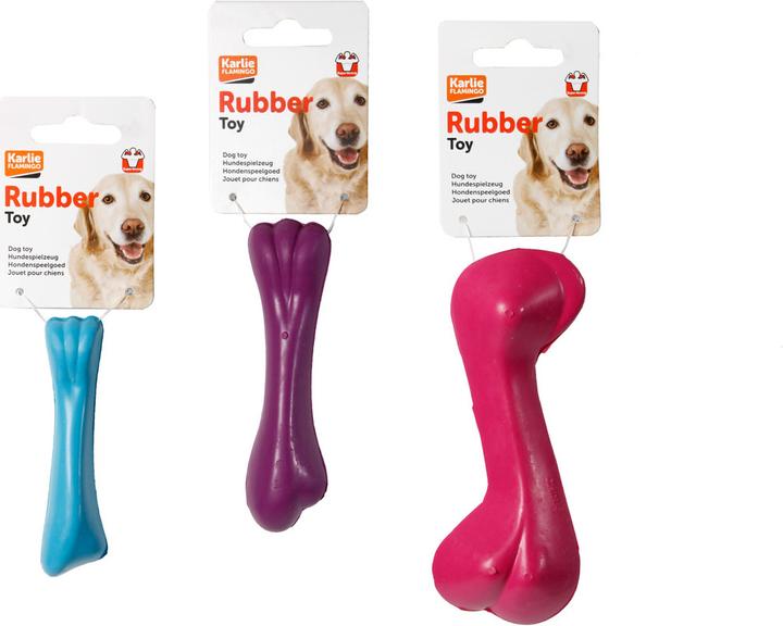 Actual product image Karlie Rubber Bones (Retrieval)