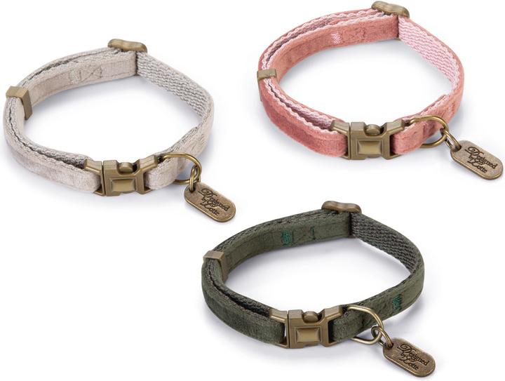 Productafbeelding Designed by Lotte Kattenhalsband Velura (30, Kat, Loop)