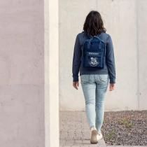 Actual product image backpack casual urban asas, dark bl