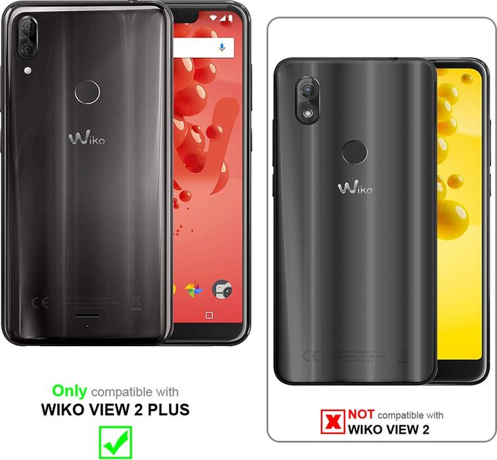 Productafbeelding Cadorabo Boek Onzichtbare Magneethoes (Wiko View 2 plus)