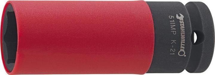 Productafbeelding Stahlwille 51IMP K/3 Set wielmoerdoppen 96838103 (17 mm, 19 mm, 21 mm)