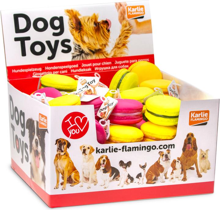 Image du produit Karlie Présentoir pour jouets en vinyle Macaron (Jouets pour chiens)