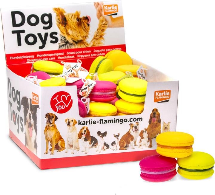 Image du produit Karlie Présentoir pour jouets en vinyle Macaron (Jouets pour chiens)