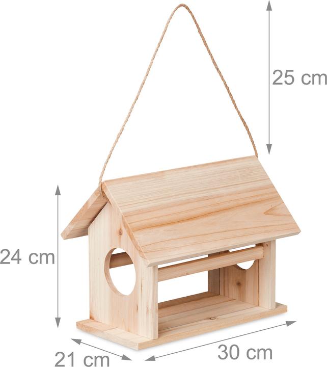 Image du produit Relaxdays Mangeoire pour oiseaux