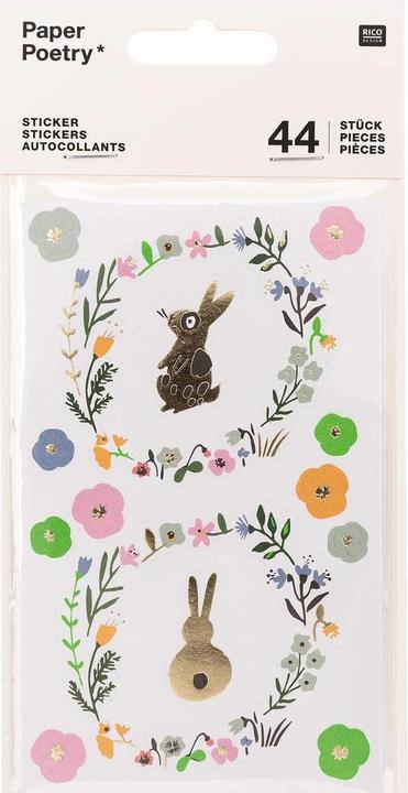 Rico Design Sticker Osterhase (4 x)