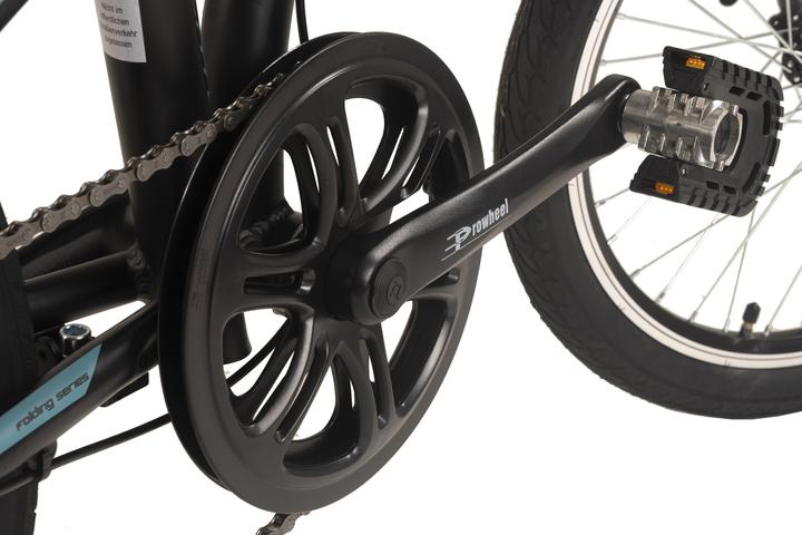 Immagine prodotto KS Cycling Bicicletta pieghevole 20" Yachter nero 6 marce (30 cm)