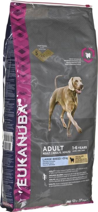 Immagine prodotto Eukanuba Agnello e riso (Adulto, 1 pz., 12000 g)