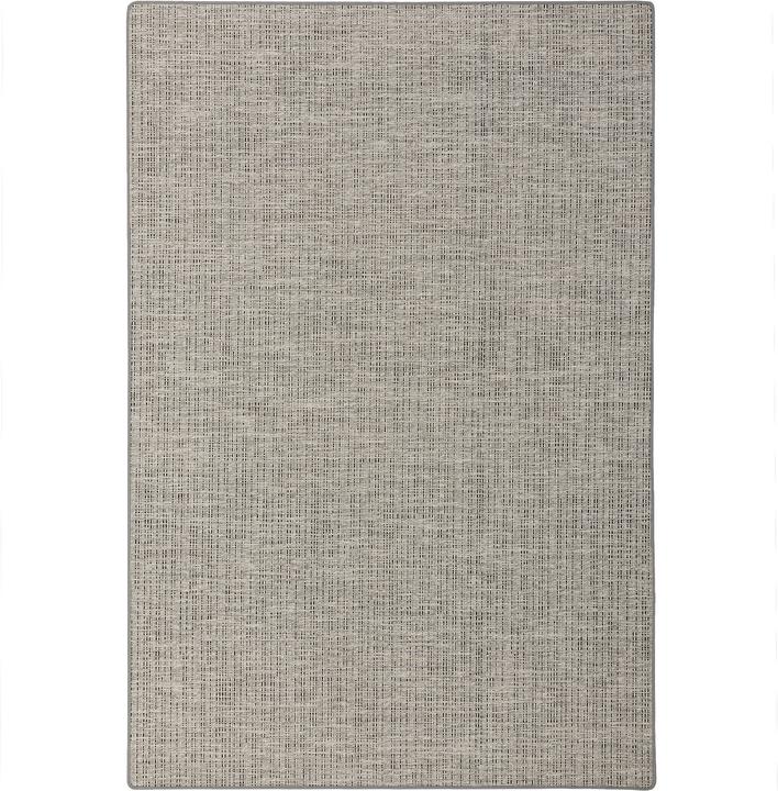 Produktbild Snapstyle Sisal-Optik Designer Flachgewebe Teppich Pure Beige Grau Meliert (133 x 133 cm)