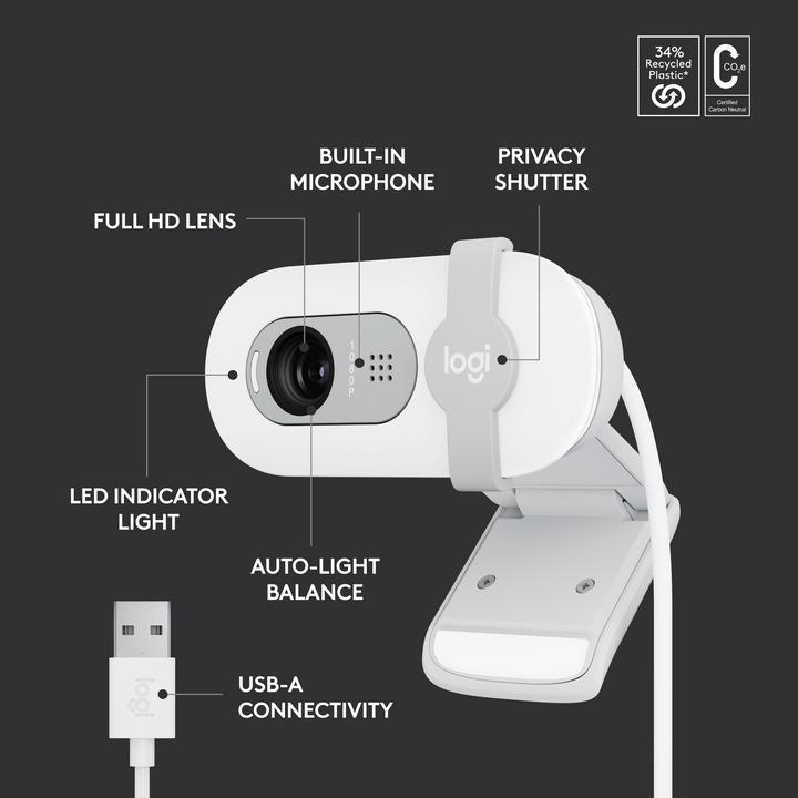 Productafbeelding Logitech Brio 100 (2 Mpx)
