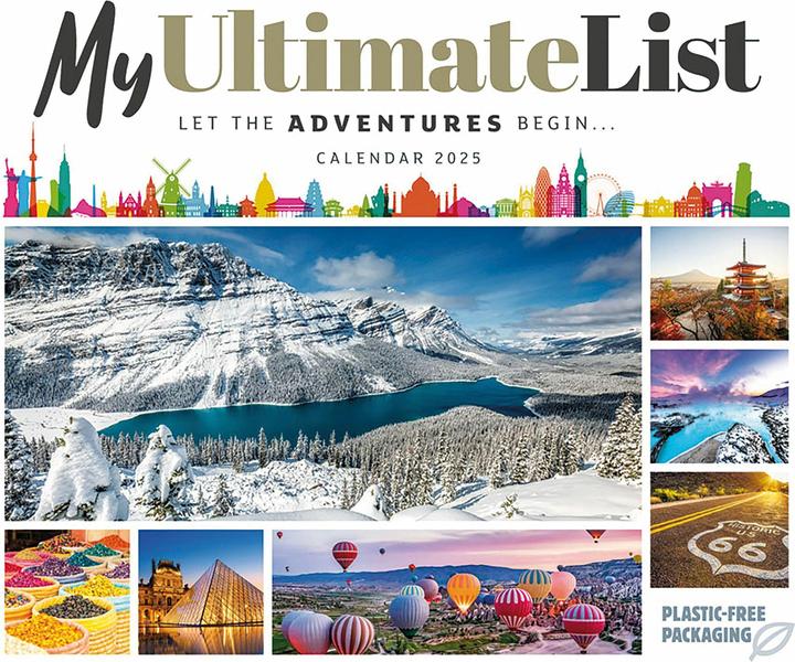 Image du produit My Ulitimate List - Que l'aventure commence 2025 (Allemand, Anglais)