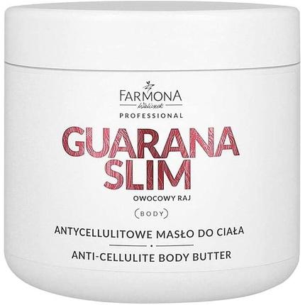 Konjac Sponge FARMONA PROFESSIONAL Guarana Slim Anti-Cellulite Body Butter antycellulitowe masło do ciała 500ml (Body lotion, 500 ml)