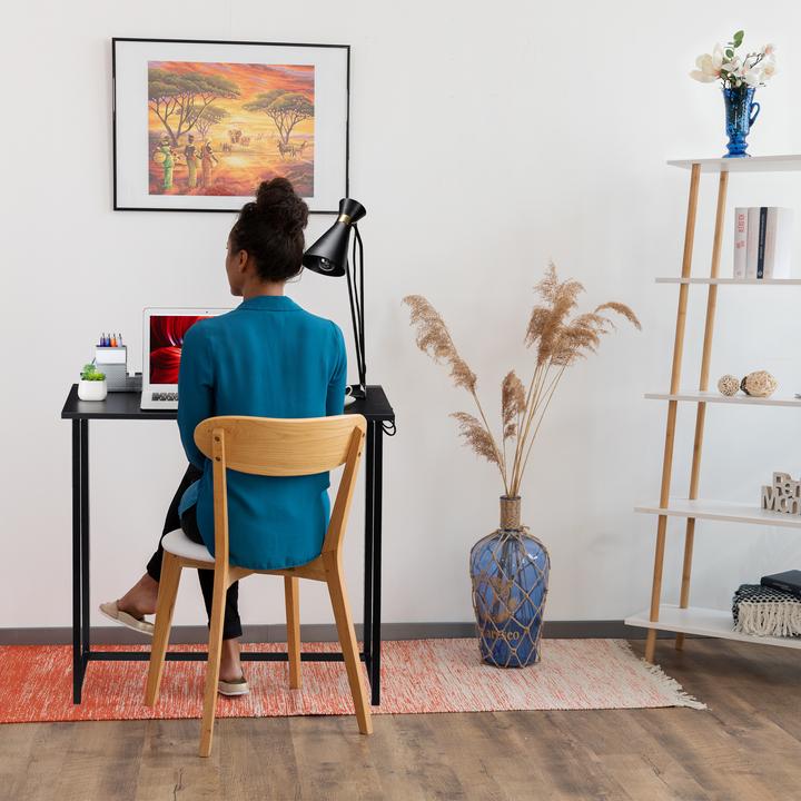 Actual product image Relaxdays Foldable Desk (80 x 45 x 74.5 cm)