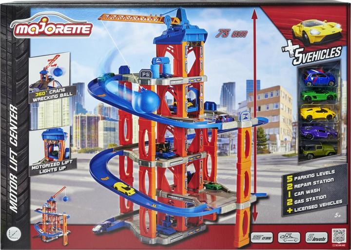 Immagine prodotto Majorette Garage con ascensore e 5 posti auto